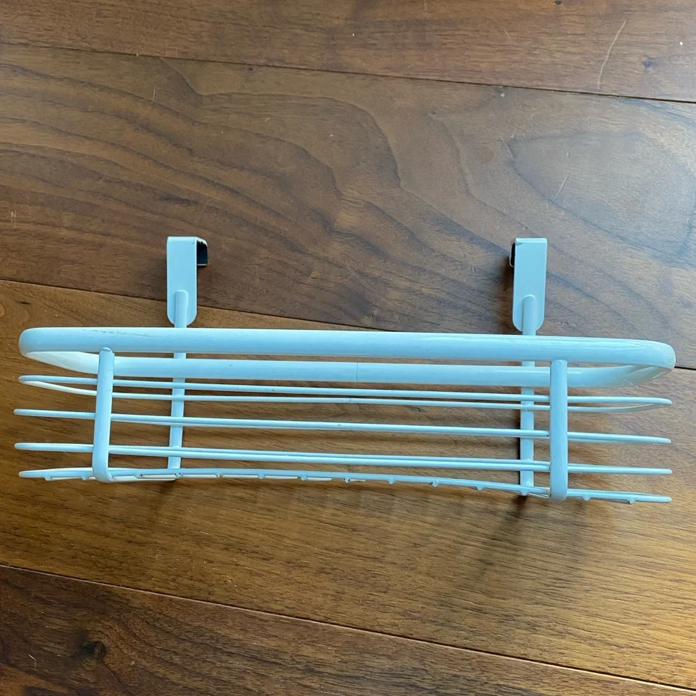 Over-the-Door White Basket